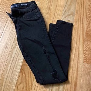 Hollister low rise skinny jeans